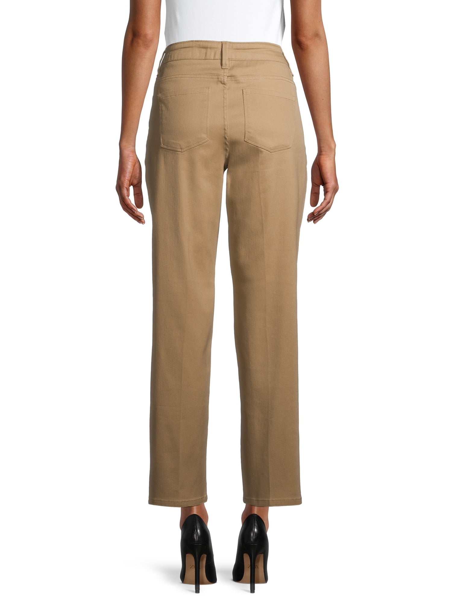 Time and Tru Women's Woven Pull-On Pants - Walmart.com
