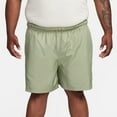 thumbnail image 5 of Nike Club Men's Woven Flow Shorts Oil Green/White, FN3307-386 Size XX-Large, 5 of 7
