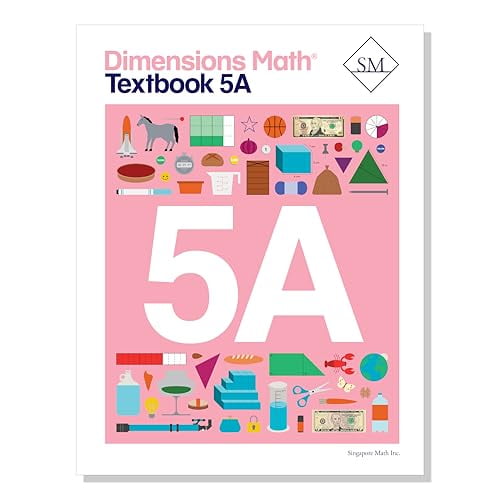 Pre-Owned Dimensions Math Textbook 5A | Singapore Math Inc. [Paperback], 9781947226128, 1947226126, Paperback,
