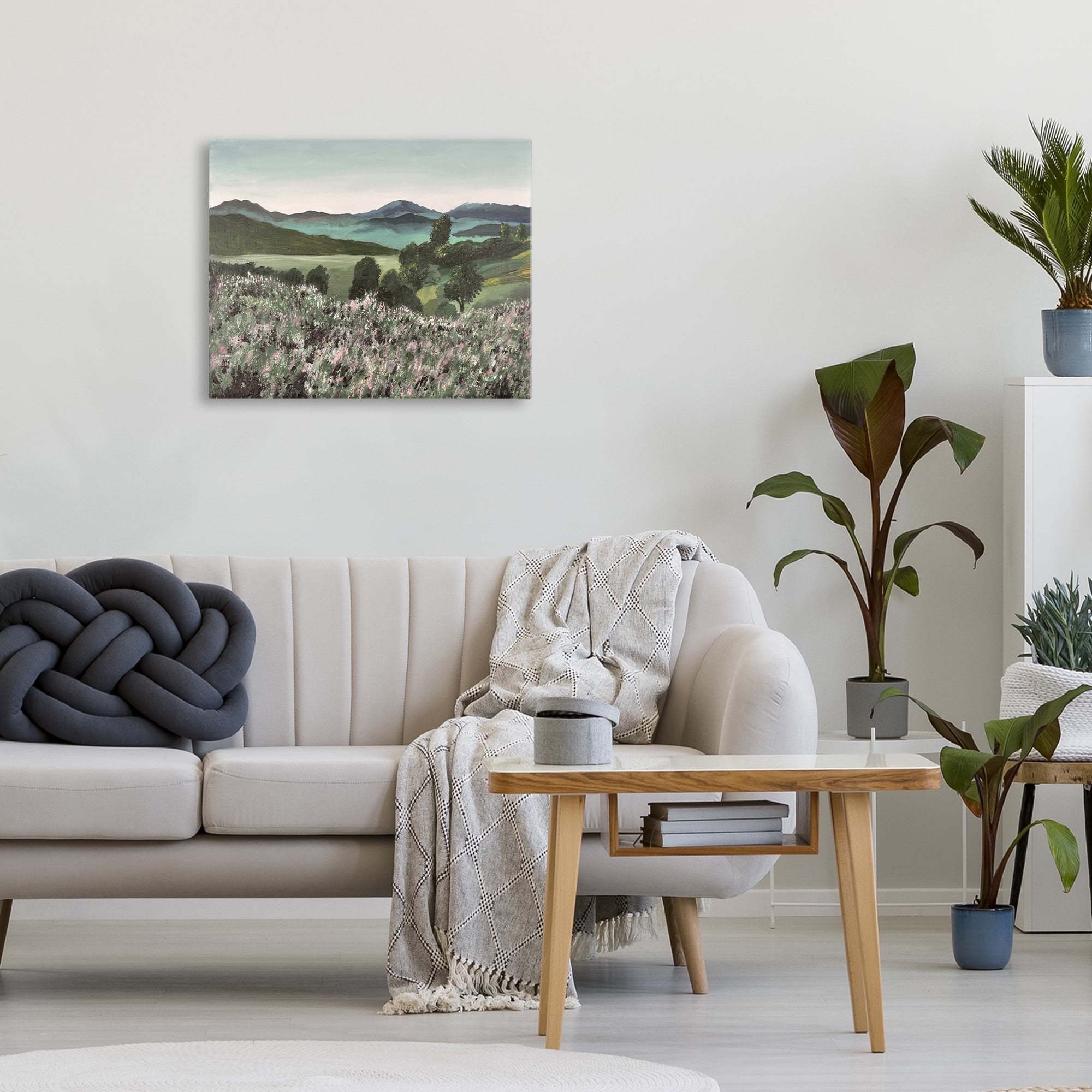 Stupell Industries Windblown Meadow Blooms Canvas Wall Art, design by Lee Ann Zirbes