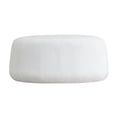 thumbnail image 4 of Studio Living Kingston Modern Upholstered Ottoman, White Boucle Fabric, 4 of 7