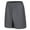 Gray, variant on Jacenvly 2024 New Summer Mens Shorts Men Casual Fashion Sports Quick-Dry Elastic Side Pocket Mid-Waist Shorts Solid Lightweight Beach Pants Black