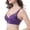 hwj# Purple169, variant on Huowey Womens Bras Cute Bow Lace Full Coverage Underwire Bra Adjustable Straps Solid Color Deep V-Neck Cozy Tshirt Everyday Bras,White,75C