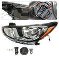 thumbnail image 3 of For 2012 2013 2014 Hyundai Accent Sedan Halogen Headlight Assembly Replacement Left Driver Side Headlamp, 3 of 12