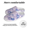 thumbnail image 6 of Lsque Winter With Snowflakes Pattern Womens Comfort Cotton on Scuff With Memory Foam and Anti-skid Sole Slipper-39/40, 6 of 7