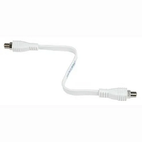 New Unopened Under Window Jumper 12” Coax Cable Rg6 White In Color