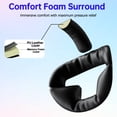 thumbnail image 4 of 10000mAh Battery Head Strap for Meta Quest 3 Quest 3S, Fast Charging VR Elite Strap Replacement, Adjustable Comfort Headband RGB Light, 4 of 7