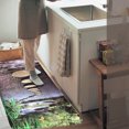 thumbnail image 4 of Decoration Polyester Fiber Floor Mat, Rug Mat, Non-Slip Balcony for Bathroom Living Room Office 50x80cm, 4 of 8