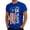 n-191Blue844, variant on CUSTG Men T-Shirts O-Neck Anniversary Graphic T Shirt Patriotic Short Sleeve Tee For Casual Wear Comfortable Shirt Celebrate America's 250th Anniversary Comfort 1776-2026 4th Of July Tops