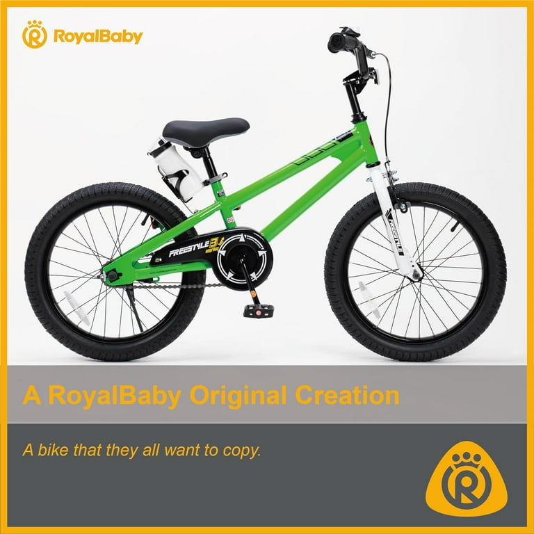 Royalbaby Freestyle Kids Bike 12 14 16 18 20 Inch Bicycle for Boys Girls Ages 3 12 Years Multiple Color Options