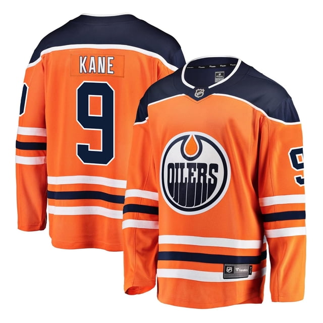 Evdander Kane Edmonton Oilers NHL Fanatics Breakaway Home Jersey, Small