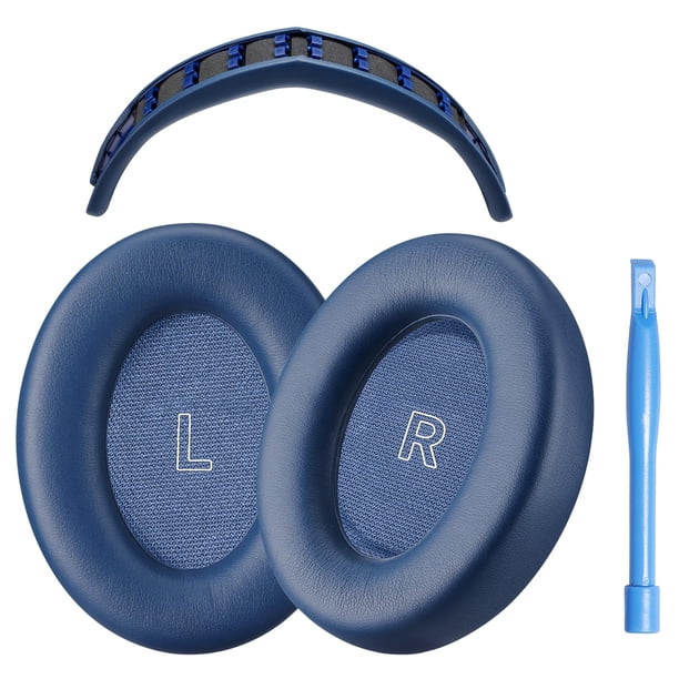 Kit de almohadillas para auriculares AHG QC Ultra de reemplazo, azul lunar