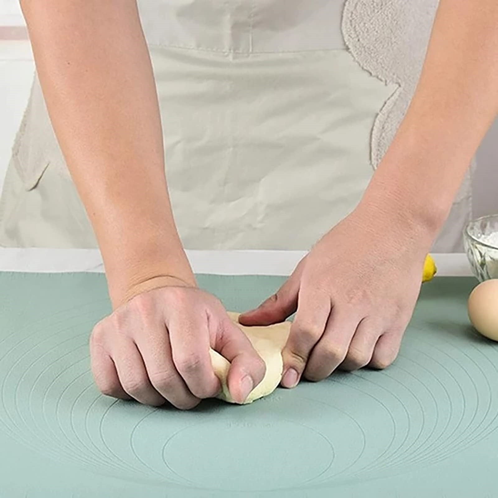XKHHLH Extra Large Kitchen Silicone Pad - Non Slip Non Stick Silicone Pastry Mats for Rolling Out Dough, Baking Mats Silicone for Baking Cookie Sheets, Thick Heat Resistant Mat for Oven Bread