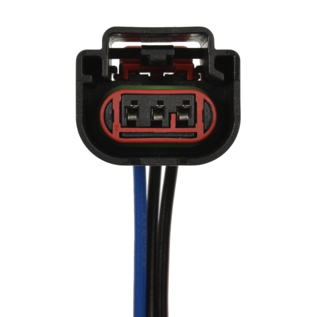 KarParts360 For Ford F-350 Super Duty 2005-2022 Electrical Connector | Plastic | Metal Contact Terminal | Blade Terminal | Push On Attachment Method | 1 Male Connector