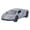 Gray, variant on M Buder 1:32 Alloy Model Car Durable Vivid Pull Back Metal Sports Car Model With Light And Sound For Boys Girls Kids Toddlers Lightning Gray Edition