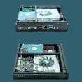 thumbnail image 3 of DX01 Thin Mini ITX Desktop Computer Chassis Thin Half Height Computer Chassis Portable Desktop Computer Case, 3 of 5