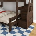 thumbnail image 5 of Modern Farmhouse Twin XL Over Queen Bunk Bed With Staircase, 5 of 7