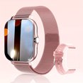 thumbnail image 1 of Venta Caliente 1.85 Pulgadas Pantalla Grande Pantalla Completa Táctil Con Banda De Acero Milanés Para Hombres Y Mujeres Deportes Reloj Inteligente En 2023, Con Una Correa Original De Silicona Para Hac, 1 of 4