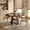Walnut, variant on Kevinplus 43in-59in Extendable Round Dining Table for 4-8,Modern Kitchen Oval Dining Table for Kitchen Living Room,Walnut
