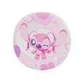 thumbnail image 3 of Impressions Vanity Angel LED Compact Mirror with Stitch Artwork, 3x Magnified top  Lighting Mirror, 3 of 5