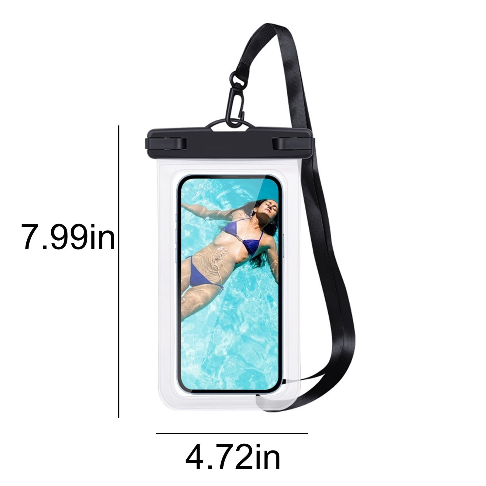 Pochette Étanche Universelle Pour Téléphone Portable - Pour Plongée, Piscine, Plage, Neuf