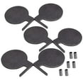 thumbnail image 3 of 6Pcs 6" X 3/8" Dueling Tree Kit Dueling Tree Paddles Steel Target DIY with Tubes, 3 of 9