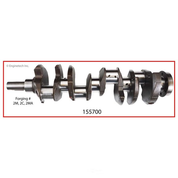Enginetech 155700 Engine Crankshafts Kit with Main and Rod bearings