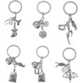 thumbnail image 2 of 3pcs Halloween Ghost Keychain Halloween Witch Keychain Halloween Keychain Charms Halloween Decor Skull Keychain Decor Keyring Halloween Keyring Hangin, 2 of 5