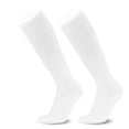 thumbnail image 2 of ZACPNCV Knee High Soccer Socks for Boys Girls Non Slip Cushioned Sole High Tube Socks Solid Color Elastic Calf Football Training Socks White, 2 of 5