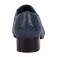 thumbnail image 5 of Ros Hommerson Eagan Women's Loafer Slip-on Shoes In Navy, 5 of 6