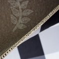 thumbnail image 4 of 1pcs Black And White Buffalo Rug Antiskid Velvet Rug Mat 60x130cm, 4 of 5