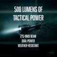 thumbnail image 4 of Linterna INTERNOVA Guardian LTE 500 lúmenes con zoom IPX5, 4 of 9