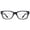 POLISHED BLACK, variant on IVI Eyewear DIRECTOR POLISHED AMBERCOMB TORTOISE Frame Eyeglasses