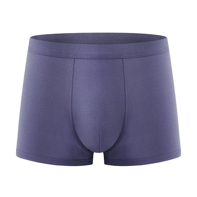 Men's Trunks for Men, Breathable High-Elastic Modal Fabric, Mid-Rise Flat-Seam Design, Moisture-Wicking, Soft Comfort Fit, All-Season Wear