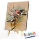 thumbnail image 4 of Pintura al óleo de pájaros y flores DIY por números, imágenes de dibujo, arte de decoración de la habitación del hogar, 4 of 9