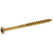 Hillman Fasteners 42470 No. 8 x 2 in. All Purpose Wood Screws- Yellow Zinc