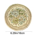 thumbnail image 3 of Round Vintage Floral Placemat with Gold Embroidery (Set of 2), Luxurious Floral&nbsp;, 2026 New Limited-time Offer Under 10 Dollars, 3 of 6
