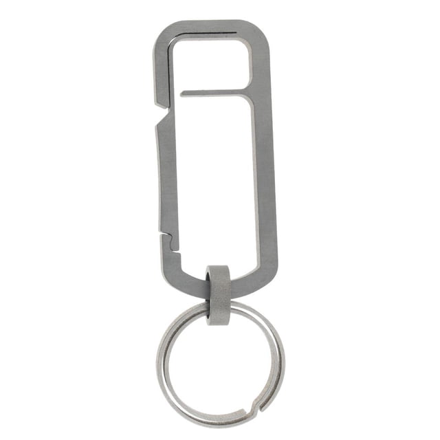 Llavero Mosquetón Clip de Gancho Hebilla Abierta Aleación Protección de Llaves Anillo de 28 mm