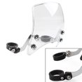 thumbnail image 1 of Deflector de viento para faros delanteros de motocicleta, protector de viento para pantallas DS, compatible con HARLEY 48 883 1200, transparente, 1 of 4