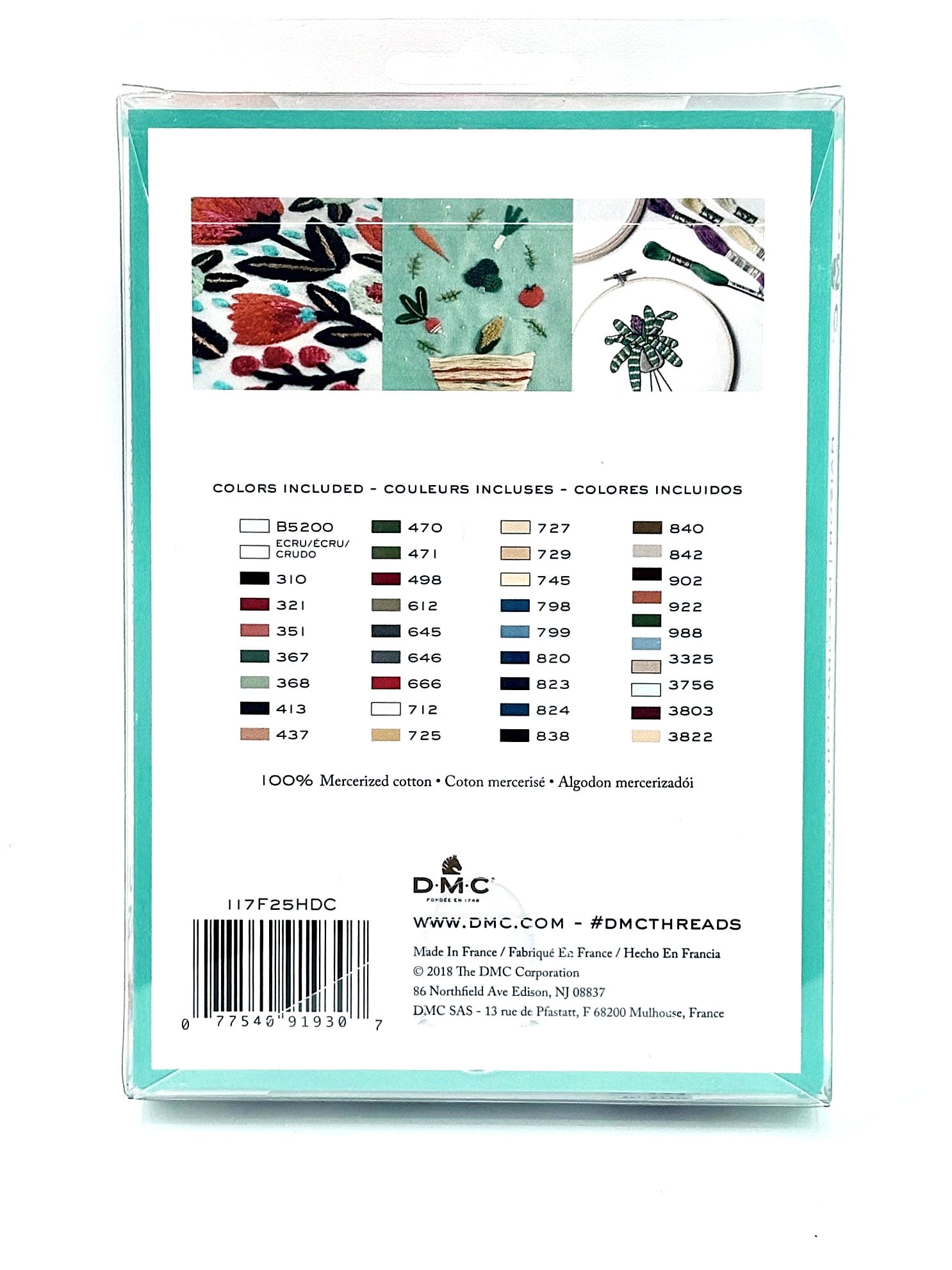 DMC Embroidery Floss Pack, Home Decor, 36 skiens