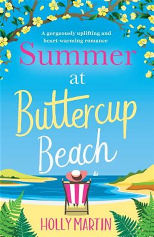 Summer At Buttercup Beach By Holly Martin - Paperback Romance Novel, 288 Pages, Very Good Condition