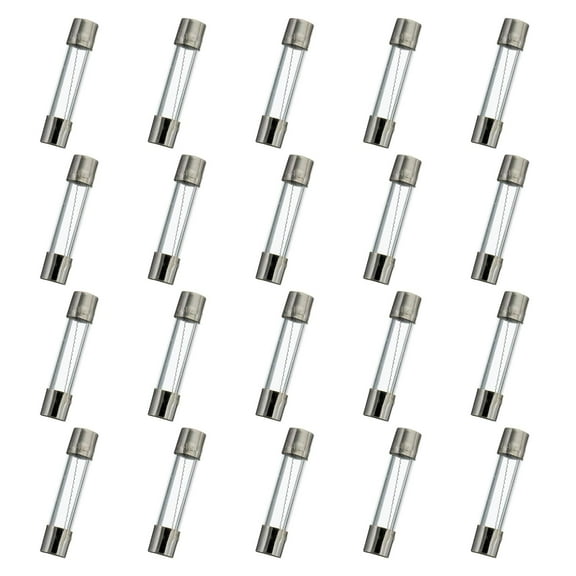 T15AL250V 20 Pcs 6x30mm Slow Blow Glass Fuse 15A 250V 0.24 x 1.18 inch time delay Fuse