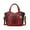 Red, variant on Jacqueline Signature Women Satchel Bag, Handbag Purse by Mia K - Red