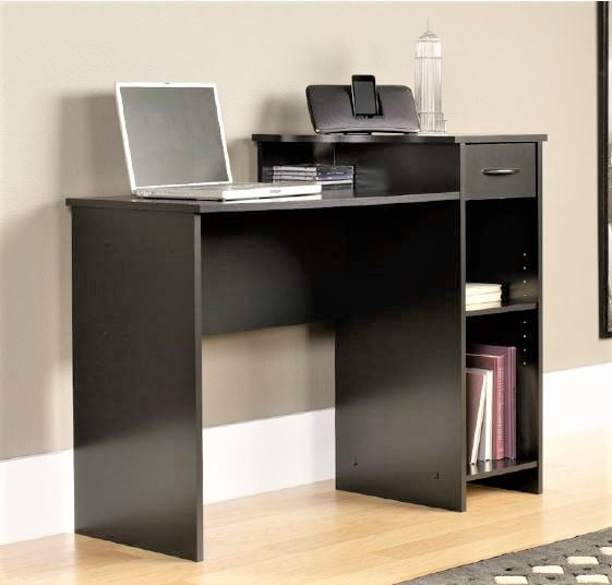Multiple Finishes Mainstays Student Desk with Easy-glide Drawer 