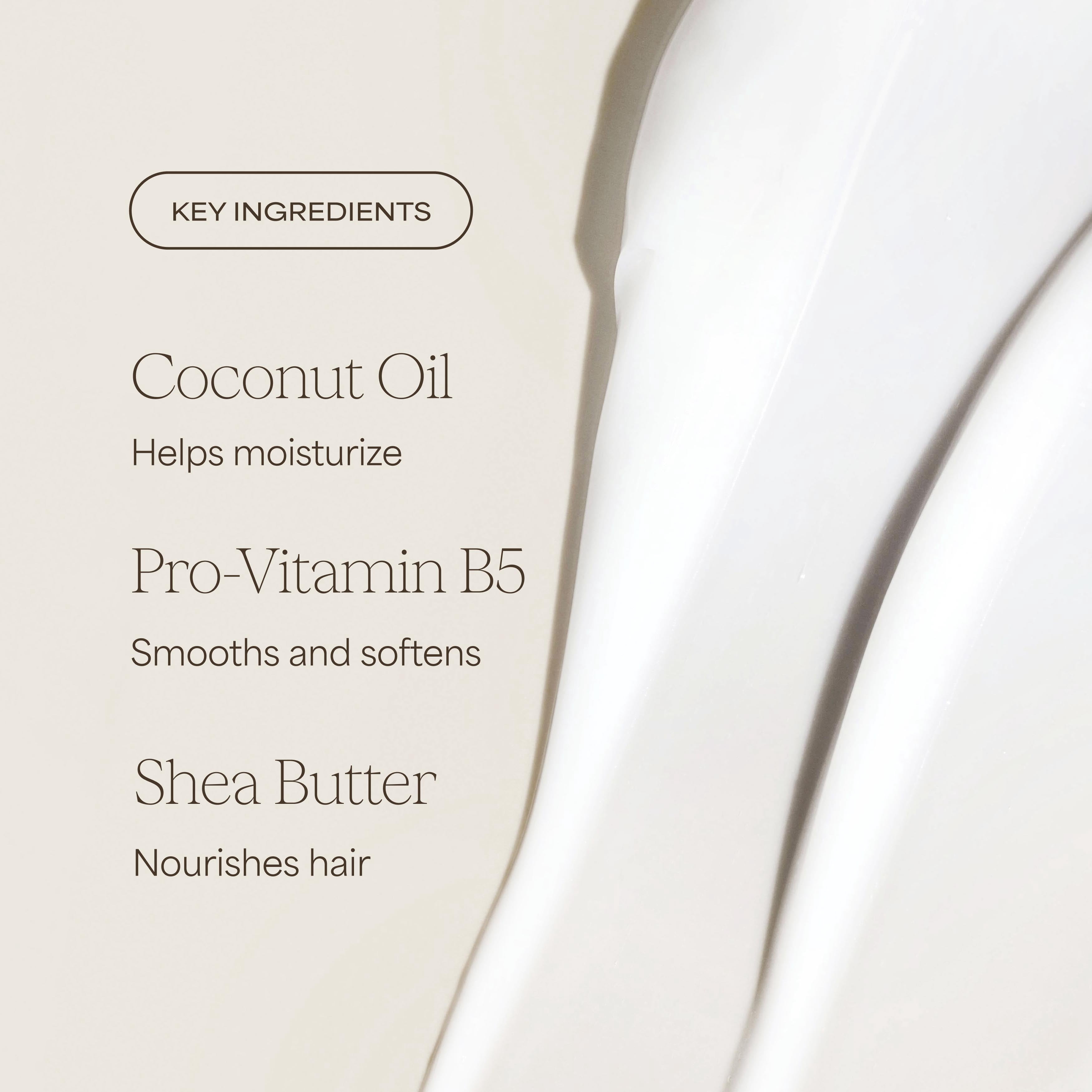 Raw Sugar The Mighty Curl Leave-In Conditioner, Papaya + Coconut, 5 fl oz