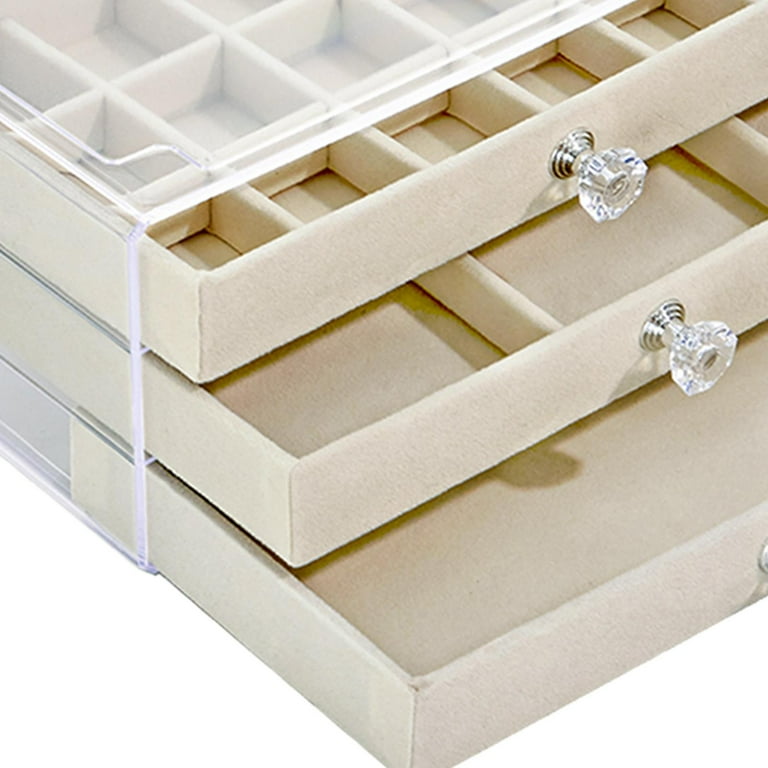 Velvet lined jewelry trays sale