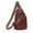 Wine red, variant on GAEKEAO Crossbody Sling Bag for Women, Travel Leather Crossbody Bags Fanny Packs for Women Small Crossbody Purse Chest Bag