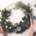 thumbnail image 7 of 2Pc 10-Inch (25cm) Wire Wreath Form, Round Wreath Frame for DIY Floral Crafts, Round Floral Hoop for Christmas & Seasonal Front Door Decor, 7 of 7