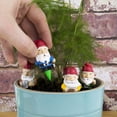 thumbnail image 3 of Gift Republic Mini Garden Gnomes for Plant Pots, Multi, 3 of 3