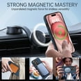 thumbnail image 3 of Magnetic Case for iPhone 14 Plus, Support Car Mount, Compatible with Magsafe, with Built-in Invisible Kickstand, Slim Hybrid Shockproof Protective Phone Cover for iPhone 14 Plus, Blue, 3 of 8